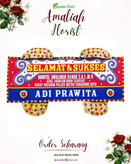 Papan Bunga Ucapan Selamat beji pasuruan